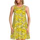 thumbnail image 1 of Fotbe Banana A Vestido de Verano sin Mangas para Mujer – Vestido Midi Línea A, Estilo Camiseta Floral, Vestido Playero Casual y Fluido, 1 of 7