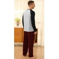thumbnail image 6 of Iceglad Men's Pajamas Set Long Sleeve Sleepwear with Pockets Comfortable Lightweight Pjs Sets for Men, 6 of 8