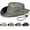 B Style Green, variant on Cotton Sun Protection Hat Cap, Wide Brim Mesh Breathable Outdoor Lightweight Packable Safari Fishing Boonie Bucket Hat with Adjustable Chin Strap for Men Women Summer Camping Hiking Traveling(Grey)