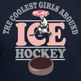 thumbnail image 3 of CafePress - Coolest Girls Play Hockey Hoodie (Dark) - Pullover Hoodie, Classic, Comfortable Hooded Sweatshirt, 3 of 4