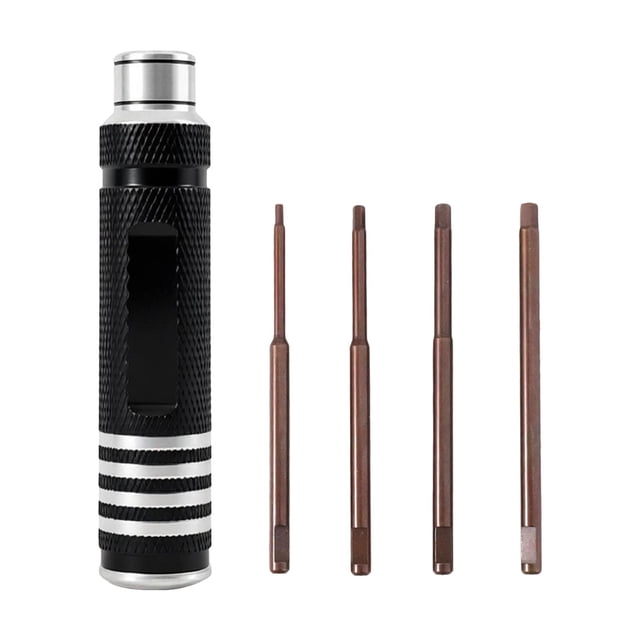 Juego de destornilladores hexagonales para coches RC, uso versátil (1,5 mm, 2 mm, 2,5 mm, 3 mm) para modelos de drones, montaje de muebles y mucho más