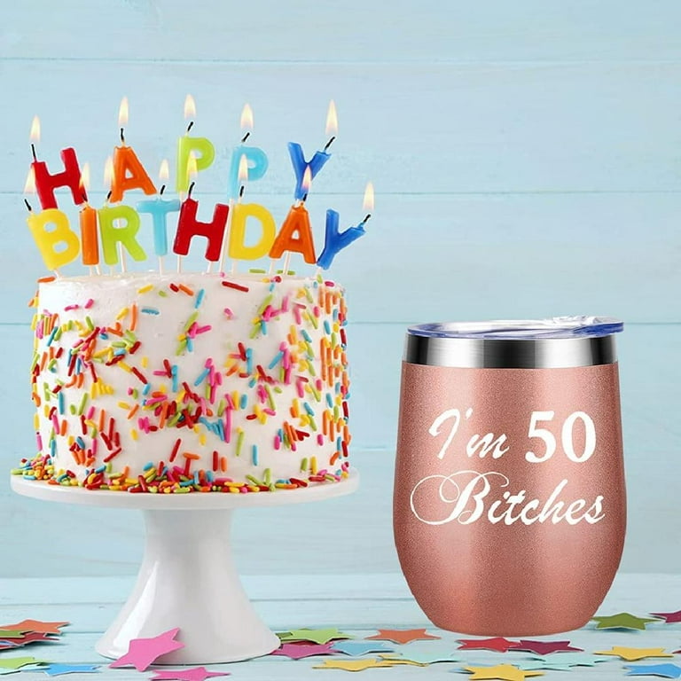 50Th Birthday Gifts for Women - Funny Turning 50 Year Old Birthday Gift  Ideas fo