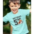 thumbnail image 2 of 5th Birthday Baller Shirt for Boys Sports Theme Five Party T-Shirt for Kids Chill Shirt 5-6, 2 of 5