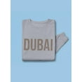 thumbnail image 3 of Dubai Bronze Banner Sweatshirt Women -Image by Shutterstock, Female 4X-Large, 3 of 4