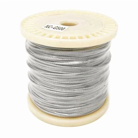 Bird Barrier Netting Perimeter Cable,5" L,Silver nc-g500
