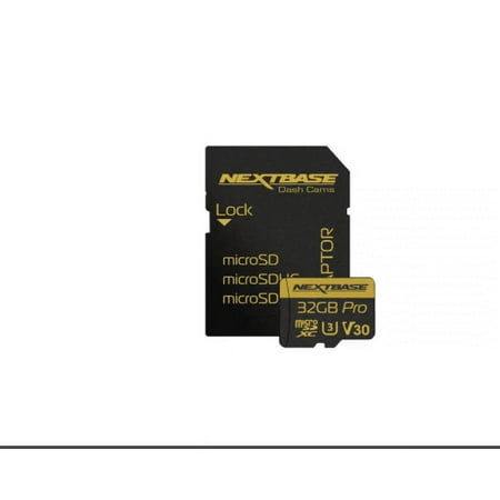 Nextbase - 32GB MicroSDHC UHS-III Memory Card for Dash Cams
