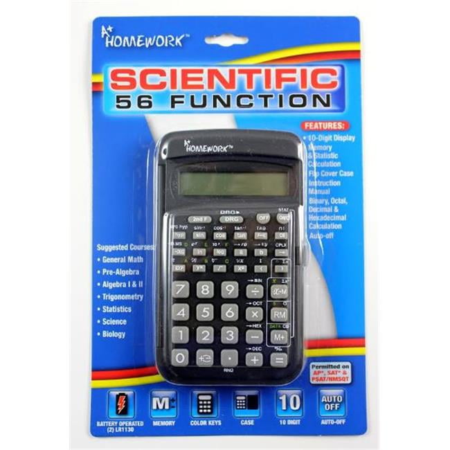 DDI 1393003 Calculator Scientific 56 Function Case of 48 Walmart Canada