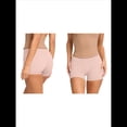 thumbnail image 3 of Pantalones Cortos Deportivos de Yoga de Alta Elasticidad para Mujer - Cintura Alta, Informales, Cómodos y Cómodos Rosa L, 3 of 6