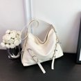 thumbnail image 1 of Bolso bandolera de cuero PU, bolso de hombro sencillo a la moda, regalo de cumpleaños para niña (blanco), 1 of 8