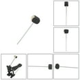 thumbnail image 4 of Pédales Batteur à Pédales en Laine Feutre Acier Inoxydable Poignée Instrument de Percussion Accessoires Pièces, 4 of 7
