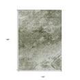 thumbnail image 3 of HomeRoots 577528 10 x 14 ft. Abstract Washable Indoor & Outdoor Rectangle Area Rug, Taupe, Beige & Brown, 3 of 5