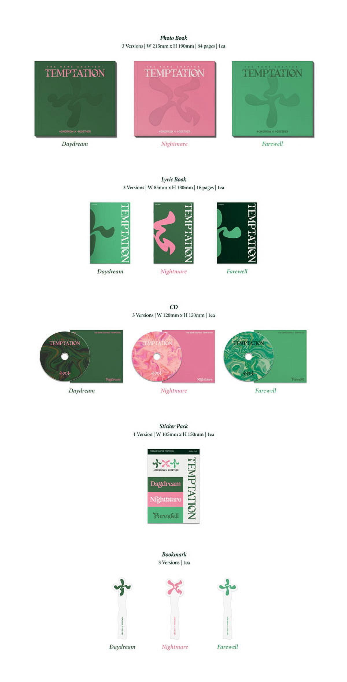 Tomorrow X Together (Txt) - Name Chapter: Temptation CD, K