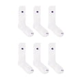 thumbnail image 7 of Champion Men’s Crew Socks 6 Pack – Flat Knit, Moisture-Wicking, Arch Support, Stretch Comfort, Sizes 6–12.5, 7 of 7