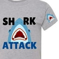 thumbnail image 2 of Shark Attack Graphic T Shirt (Toddler Boys), 2 of 4
