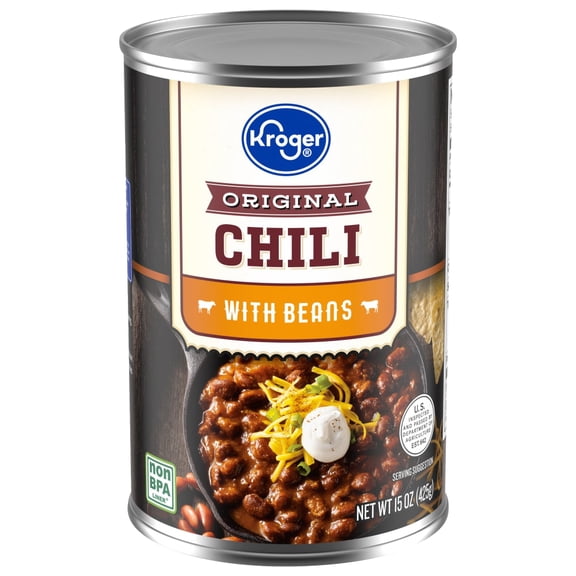 Kroger Original Chili With Beans 15 oz - Pack of 1