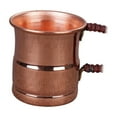 thumbnail image 5 of deevoka Mug Copper Cup Hammered Cup Milk Mug Beer Cup Cocktail Cup with 400ML, 5 of 9