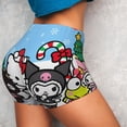 thumbnail image 4 of Lsque Sanrio Pattern High Waisted Biker Shorts for Women-Tummy Control Fitness Athletic Workout Running Yoga Gym Shorts,Moisture-Wicking-X-Large, 4 of 9