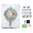 thumbnail image 3 of QIILU Painting 5d Diy Painting DIY Rhinestones Painting Special‑Shaped Hand-Made Clocks Pattern Crystal Embroidery, 3 of 8