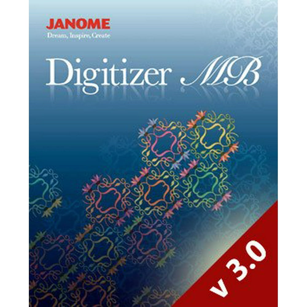 Janome Digitizer Jr to Digitizer MB V3.0 Upgrade
