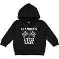 thumbnail image 2 of Inktastic Grandpa Little Racer Car Racing Toddler Hoodie, 2 of 4
