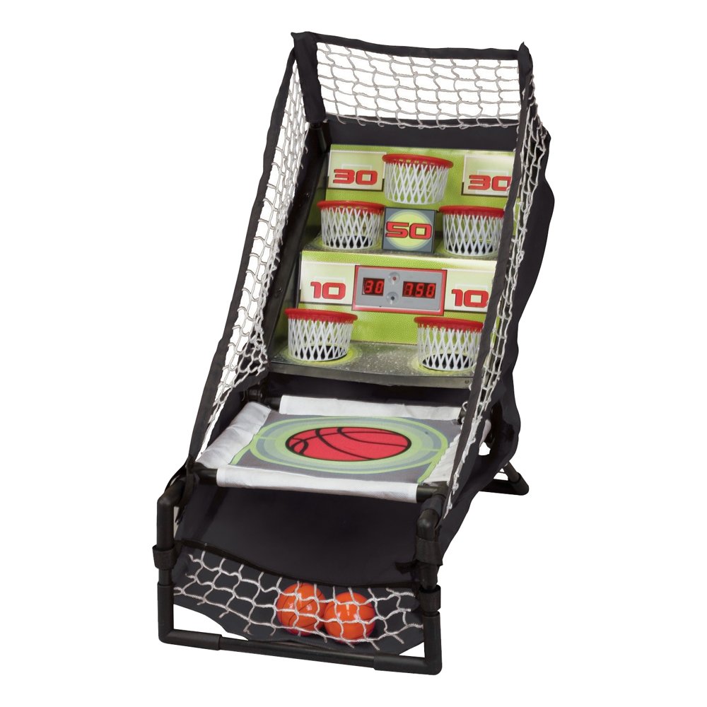 Franklin Sports Basketball Foldable Arcade Game 21" x 11" x 19