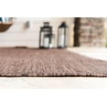 thumbnail image 2 of Unique Loom Solide Collection Casual Transitionnel Tapis d'Intérieur et d'Extérieur, 7' x 10', Brun Clair/brun, 2 of 2