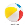 thumbnail image 4 of 27cm 4-Color Beach Balls for Yard Game, Funny Large Inflatable Balls with Pump, Back Yard Outdoor Toss and Catch Balls Game for Adults Family, Summer Beach Party Camping Activities, Garden Play Games, 4 of 5