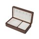 thumbnail image 4 of Caja de joyería Caja de recuerdos Elegante caja de almacenamiento de joyería magnética Contenedor de joyería nogal negro blanco Yuyangstore Organizador de joyas, 4 of 8