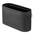 thumbnail image 7 of mDesign Decorative Metal Toilet Paper Stand with Storage for 6 Rolls  - Black, 7 of 7