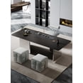 thumbnail image 5 of Conjunto de mesa de té y silla de diseño combinado para oficina en casa, moderno, sencillo, ligero y de lujo, 5 of 5