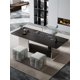 thumbnail image 5 of Conjunto de mesa de té y silla de diseño combinado para oficina en casa, moderno, sencillo, ligero y de lujo, 5 of 5