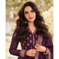 thumbnail image 5 of Indian Pakistani Designer Stitched Salwar Kameez Plazo Pant with Dupatta Suits ( Purple, 4XL - 50 ), 5 of 7