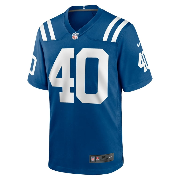 Men's Nike Jaylon Jones Royal Indianapolis Colts Team Game