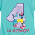 thumbnail image 3 of Pete the Cat -  Happy 4th Birthday - Toddler And Youth Girls Short Sleeve Graphic T-Shirt, 3 of 6
