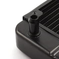 thumbnail image 4 of Computer Water Cooling Radiator, 18 Pipe Aluminum Heat Exchanger Radiator Liquid Cooling Heatsink 120mm for CPU PC Water Cool System Black, 4 of 5