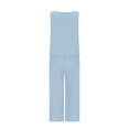 thumbnail image 6 of Cotton Linen Two Piece Sets for Women 2025 Wide Leg Two Piece Pants Set Casual Tank Tops Two Piece Outfits Summer Lounge Set, Limited Time Offer, 6 of 6