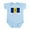 Sky Blue, variant on CafePress - Barbados Flag Infant Bodysuit - Baby Light Bodysuit, Size Newborn - 24 Months