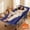 XL-Blue&Gray Cot with Mattress, variant on Slsy Folding Camping Cots with 3.3 Inch 2 Sided Mattress,75"* 28" Folding Bed Cot with Carry Bag,Folding Sleeping Cot Guest Bed