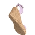 thumbnail image 4 of Sandalia de Plataforma Yute Con Látigo Ajustable Para Mujer Color Lila Platonia  FATIMA-03-LILA, 4 of 8