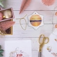 thumbnail image 6 of 3drose, Usa, California, San Diego, Sunset Cliffs Beach at Sunset., 3 inch Snowflake Porcelain Ornament, 6 of 7