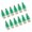 Light Green, variant on Tibvox Artificial White Snow Pine Tree 12pcs Simulation Plants Micro Landscape Accessory for Home Gadren Courtyard Decor