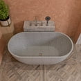 thumbnail image 5 of ALFI brand AB2503-BN Brushed Nickel Deck Mounted Tub Filler with Hand Held Showerhead, 5 of 10