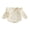 Beige, variant on Cjfdfy Newborn Baby Girls Knit Sweater Romper Ruffle Long Sleeve Eyelet Embroidery V Neck Side-tie Jumpsuit Little Baby Cute Sweet Fall Winter Sweater 0-6M