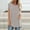 Grey, variant on Brown Women's Short Sleeve T-shirt, Women'S Spring And Summer Solid Color Rag Shoulder Long T Shirt Round Neck Loose Short Sleeved Pullover Top For Women,Women's Short sleeve T-shirt S