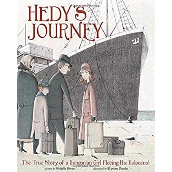 Pre-Owned Hedy's Journey : The True Story of a Hungarian Girl Fleeing the Holocaust (Hardcover) 9781515782223