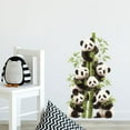 thumbnail image 4 of Hxlamzoo Adorable Panda Wall Decals - Multi-Scene Home Decor Stickers for Nursery, Living Room & Bedroom Aesthetic Enhancement, 4 of 6