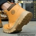 thumbnail image 4 of SAFETREK Steel Toe Safety Shoes For Men Women: Anti-Puncture Anti-Smash Anti-Slip Work Footwear,Waterproof Spark-Proof Security Boots for Factory Construction Sites Industrial, 4 of 11