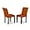 Abp1t61, variant on East West Furniture ABP1T06  Parson Dining Room Chairs - Shitake Linen Fabric Upholstered Chairs, Set of 2, Black