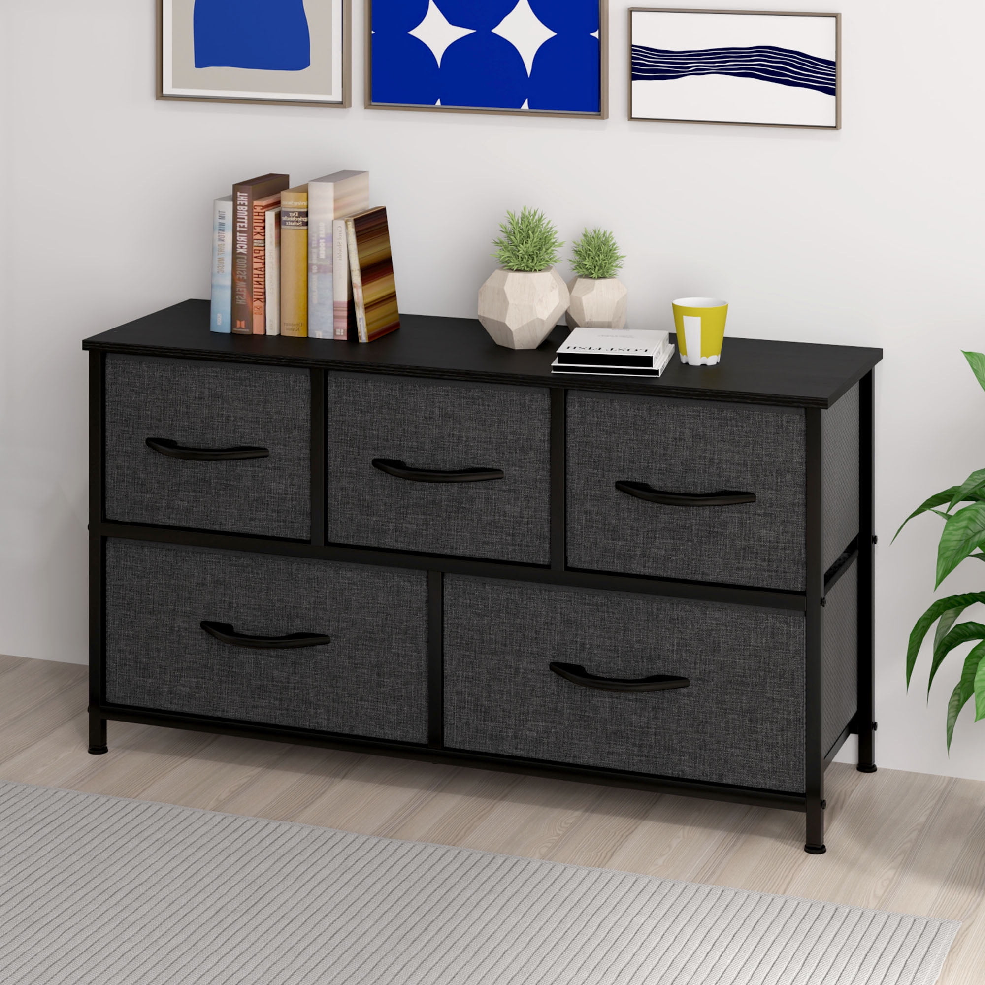 Dextrus 8 Drawers Tall Dresser for Bedroom, Storage Tower with