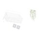 thumbnail image 5 of Cesta de almacenamiento colgante,Cesta de almacenamiento para gabinete organizador de pared colgante,Adhesivo de pared,Pegatinas de pared de vides colgantes para dormitorio,Calcomanía de pared, 5 of 8